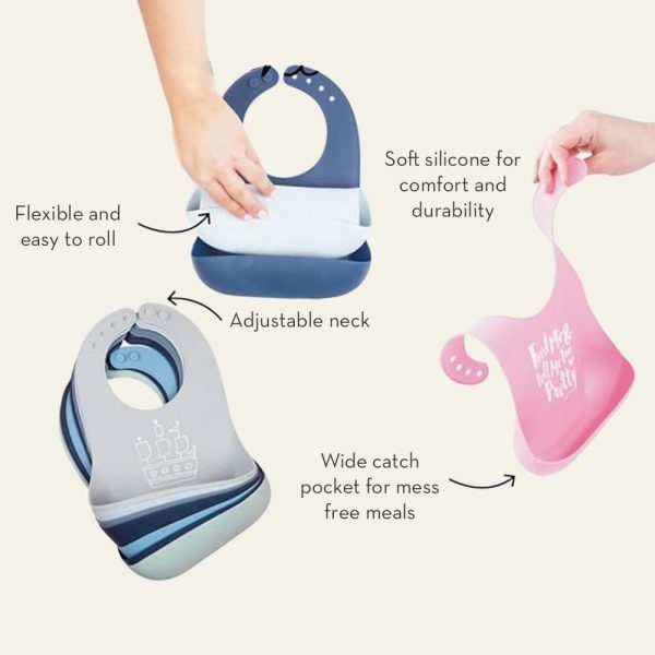 Silicone Baby Bib Bella Tunno OneSize Waterproof-6