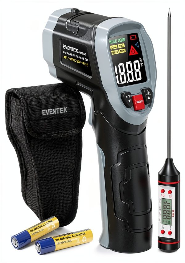 Eventek Infrared Thermometer Gun Grey GM9053E-0