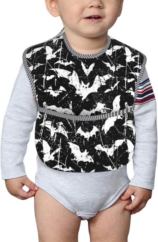 Goth Baby Bibs by Qwalnely Baby Feeding Essentials-3