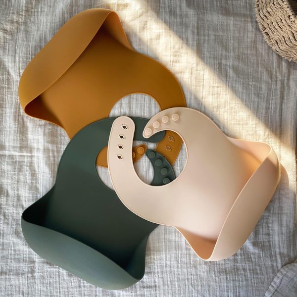 Silicone Baby Bibs Naptime Food Grade Adjustable-2