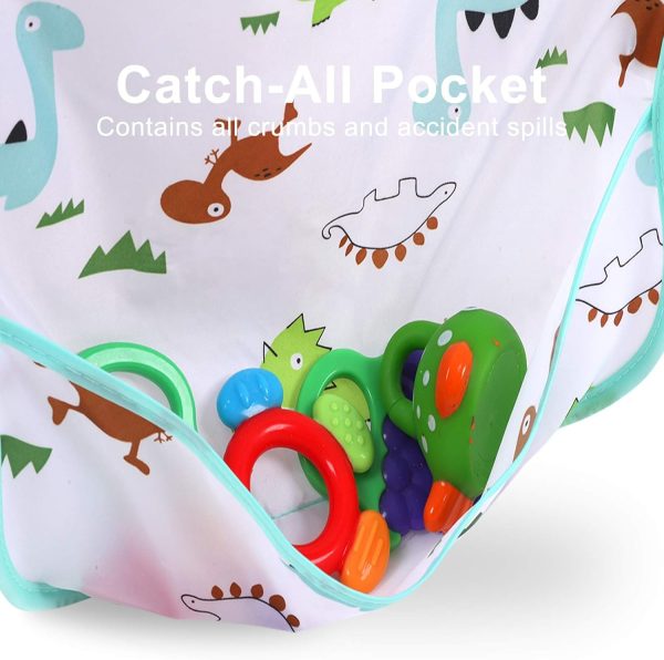 Waterproof Baby Bib Accmor Long Sleeve Unisex-3