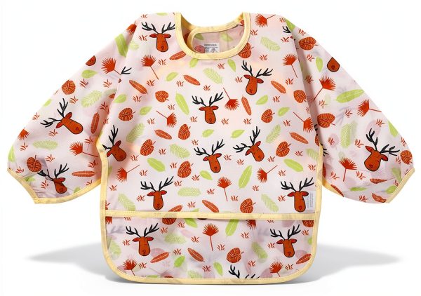 Accmor Waterproof Baby Bib Long Sleeve Unisex-7