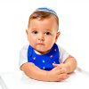Hanukkah Silicone Baby Bib by Kido Dreidel Design-3