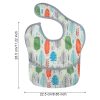 PandaEar Baby Bibs Unisex Fabric Flip-Over-1
