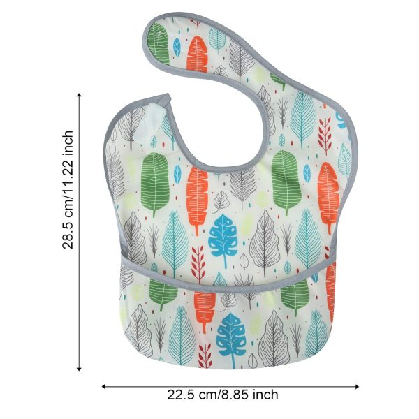 PandaEar Baby Bibs Unisex Fabric Flip-Over-1