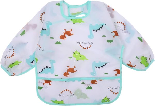 Waterproof Baby Bib Accmor Long Sleeve Unisex-8