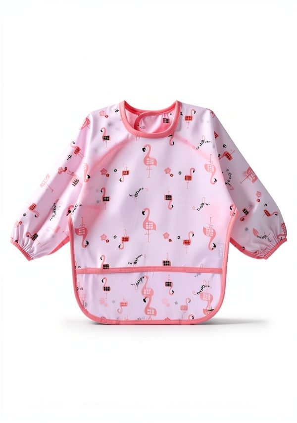 Accmor Waterproof Baby Bib Long Sleeve Unisex-5