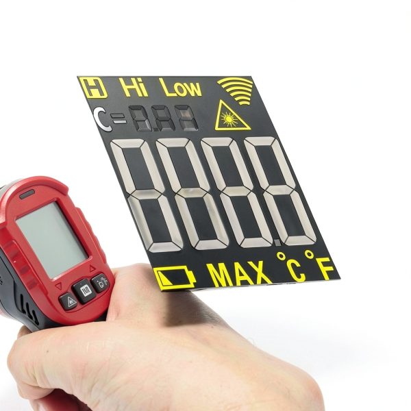 WGGE Infrared Thermometer BLACK/RED Classic-2
