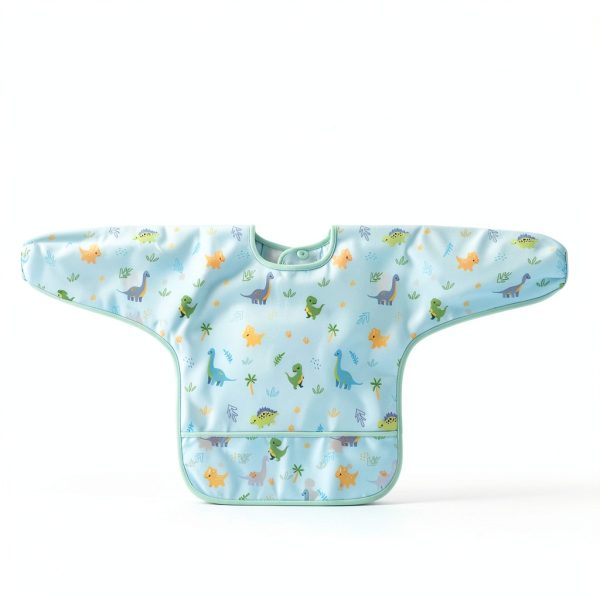 Accmor Waterproof Baby Bib Long Sleeve Adjustable-7