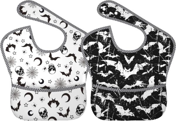 Goth Baby Bibs by Qwalnely Baby Feeding Essentials-0