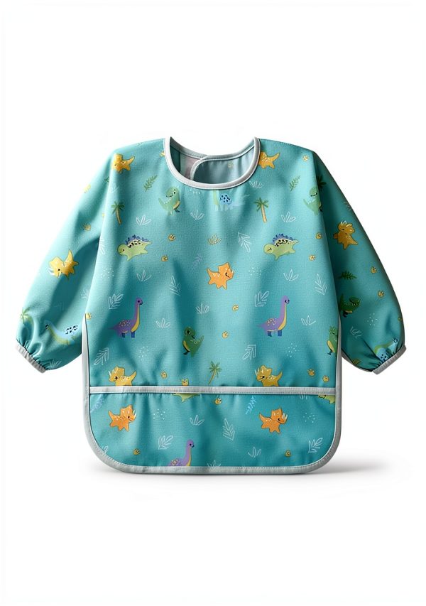 Accmor Waterproof Baby Bib Long Sleeve Unisex-6