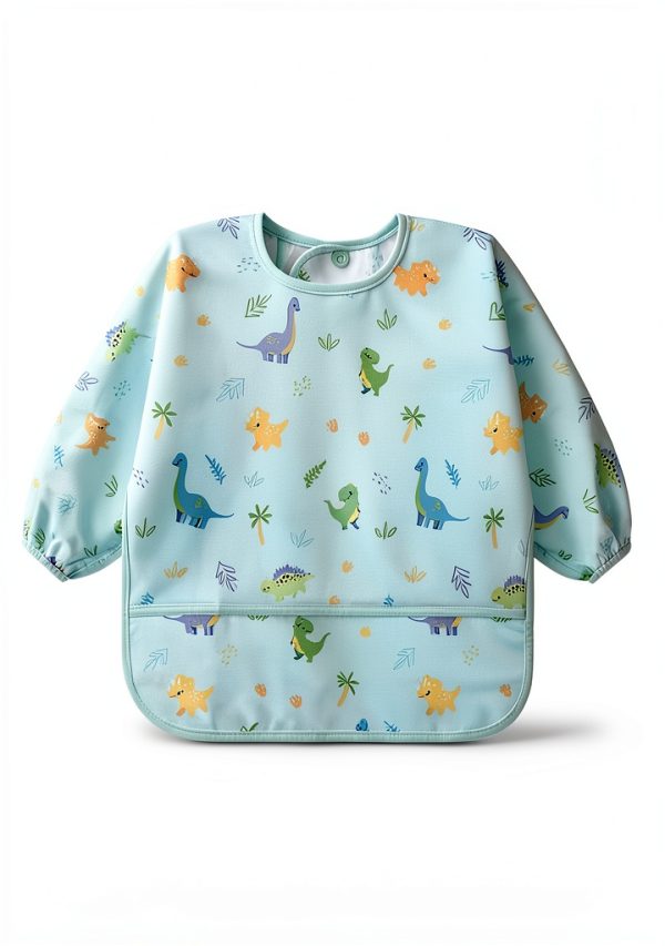 Accmor Unisex Baby Long Sleeve Bibs Waterproof-6