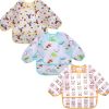Waterproof Baby Bib Accmor Long Sleeve Unisex-0