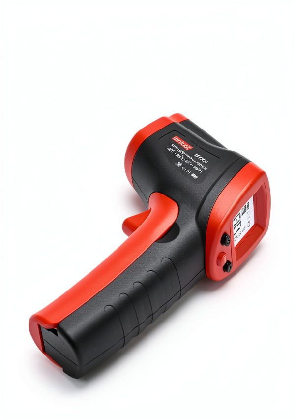 Wintact Infrared Thermometer Gun Red Gray-6
