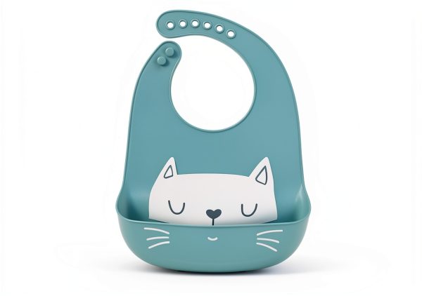 Silicone Baby Bib TinyTots Waterproof Adjustable-3