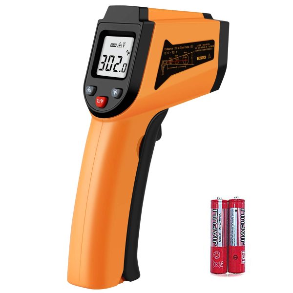 PWWDADA Infrared Thermometer GM400 Orange-0