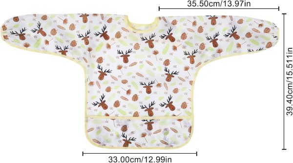 Waterproof Baby Bib Accmor Long Sleeve Unisex-6