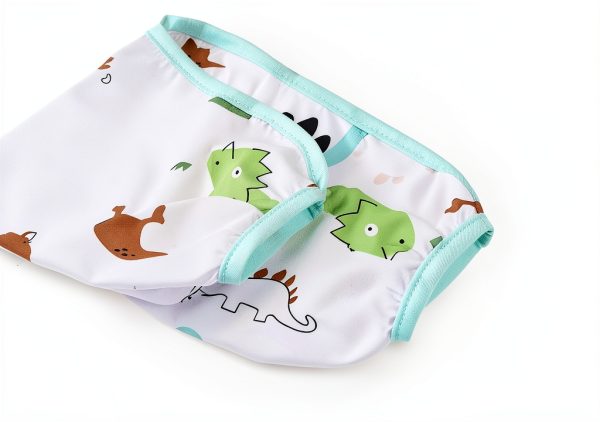 Accmor Waterproof Baby Bib Long Sleeve Unisex-1