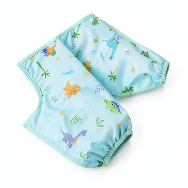 Accmor Unisex Baby Long Sleeve Bibs Waterproof-2