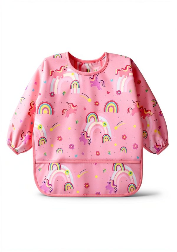 Accmor Waterproof Baby Bib Long Sleeve Unisex-6