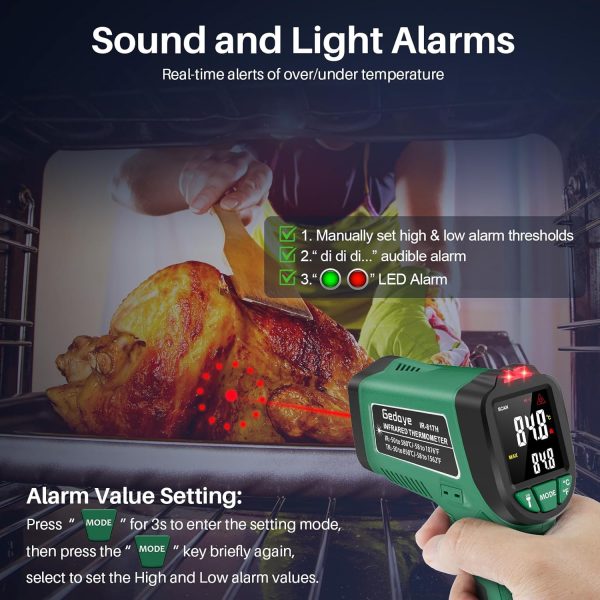 Gedaye Infrared Thermometer Gun-2