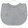 Baby Feeding Bib Green Sprouts Waterproof Terry-4