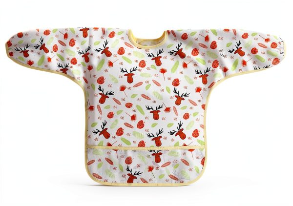 Accmor Waterproof Baby Bib Long Sleeve Unisex-6