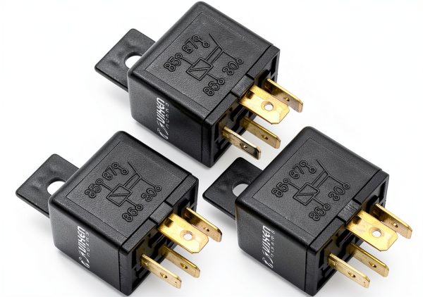 Vixen Horns 12V 40A Relay 3-Pack Automotive Replacement-0