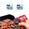 Wintact Infrared Thermometer Gun Red Gray-3