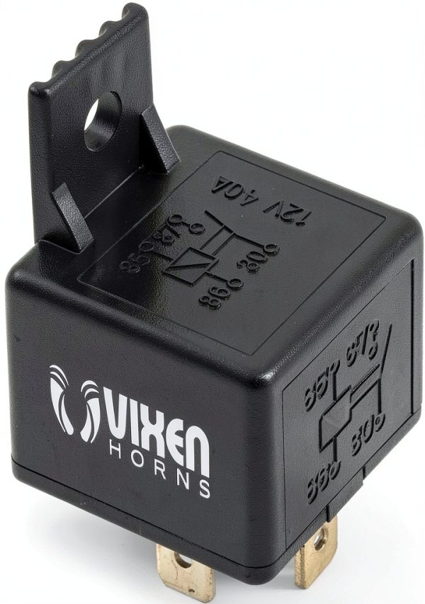Vixen Horns 12V 40A Relay 3-Pack Automotive Replacement-2