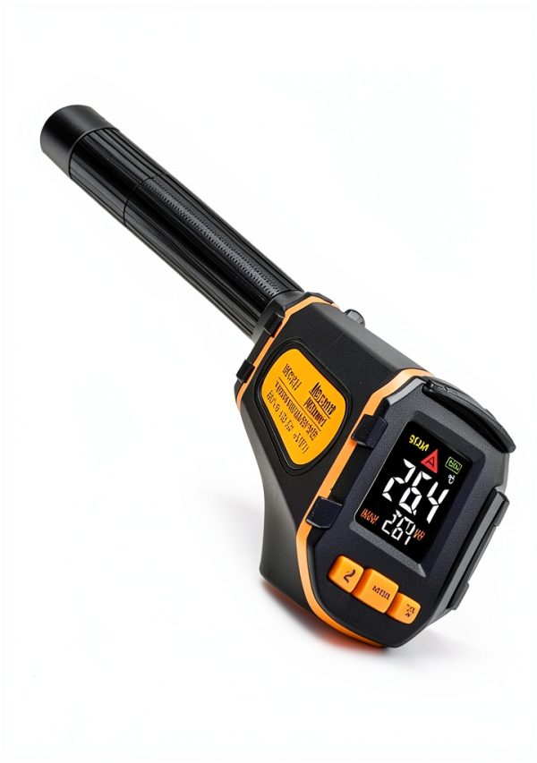 Mecurate Infrared Thermometer Gun Orange Adult-7