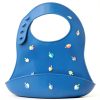 Hanukkah Silicone Baby Bib by Kido Dreidel Design-5