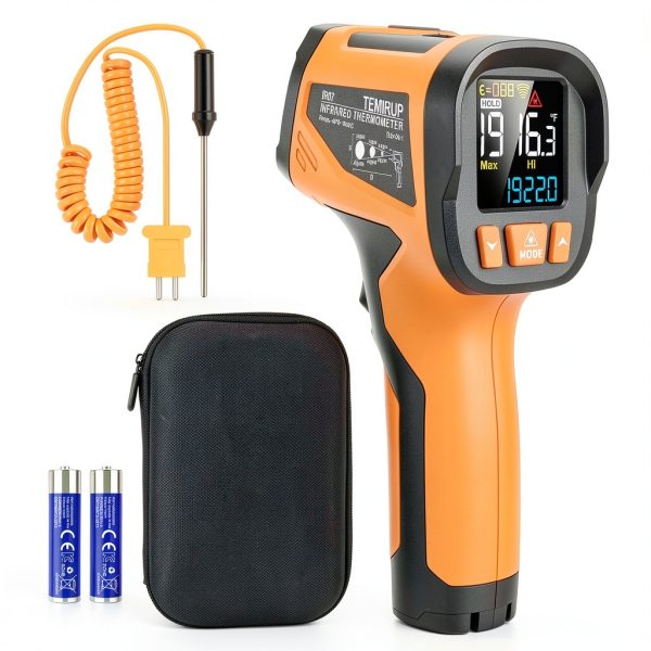 Temirup Industrial Thermometer Orange IR07-0