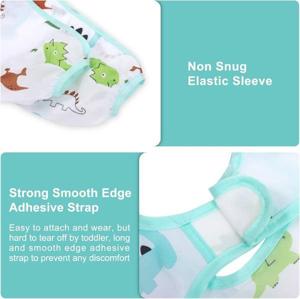 Waterproof Baby Bib Accmor Long Sleeve Unisex-1