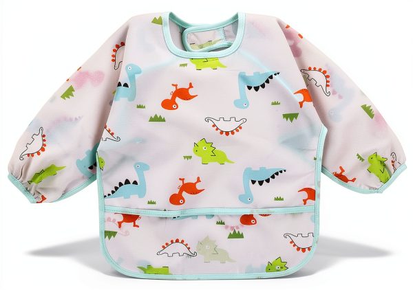 Accmor Waterproof Baby Bib Long Sleeve Unisex-8