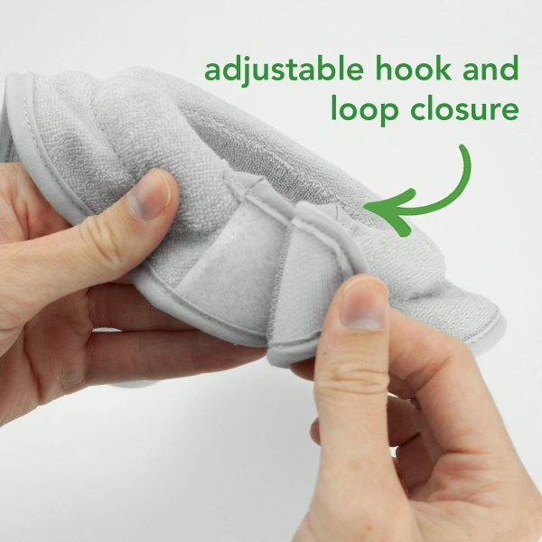 Baby Feeding Bib Green Sprouts Waterproof Terry-6