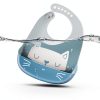 Silicone Baby Bib TinyTots Waterproof Adjustable-1