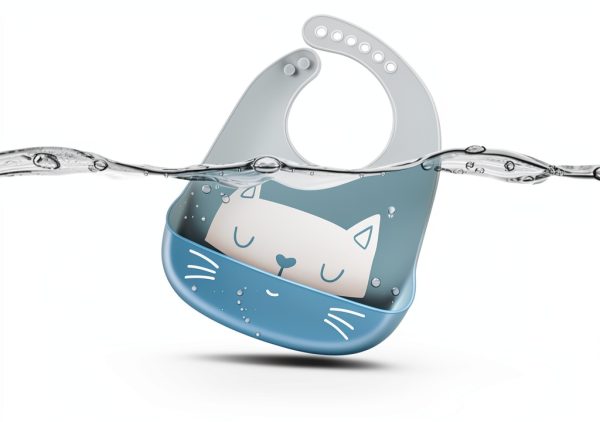 Silicone Baby Bib TinyTots Waterproof Adjustable-1