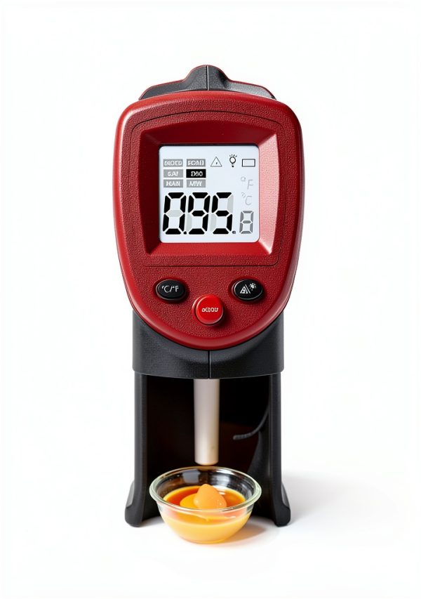 Wintact Infrared Thermometer Gun Red Gray-4
