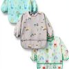 Accmor Waterproof Baby Bib Long Sleeve Adjustable-0