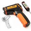 Mecurate Infrared Thermometer Gun Orange Adult-6