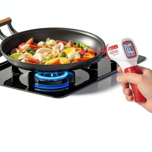 VCooklify Infrared Thermometer Red IR-861-8