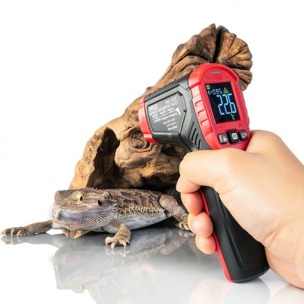 WGGE Infrared Thermometer BLACK/RED Classic-6
