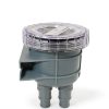 FLEXMAN Raw Sea Water Filter, Raw Cooling Water Intake Basket Strainer with Removable Transparent Shell for Engines, Hydraulic Coolers, Ships, Sailboats-2