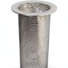 Floor Drain Strainer DrainNet 8" Tall Perforated Stainless Steel-1