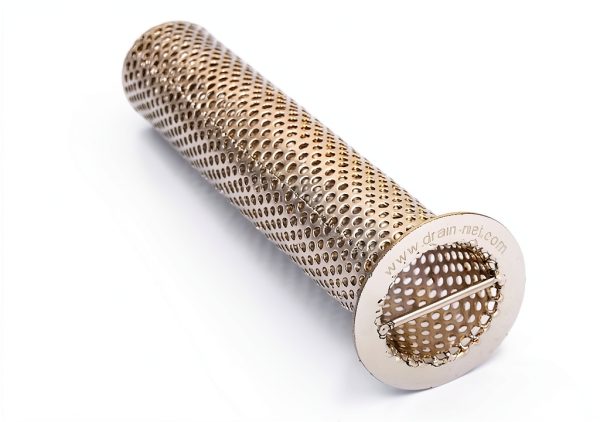 2 inch Floor Drain Strainer 8 inch Tall 316 Stainless Steel by-5