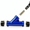 TOMEX 3/4'' Y-Strainer, Clear UPVC Sediment True Union Y-Strainer W/Stainless Steel 40 Mesh, NPT Female [NPT 3/4 Inch]-1