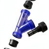 TOMEX 3/4'' Y-Strainer, Clear UPVC Sediment True Union Y-Strainer W/Stainless Steel 40 Mesh, NPT Female [NPT 3/4 Inch]-4