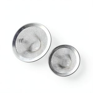 Mesh Sink Strainer 2PCS HomePro Stainless Steel Kitchen Drain Filter-0