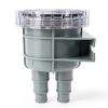 FLEXMAN Raw Sea Water Filter, Raw Cooling Water Intake Basket Strainer with Removable Transparent Shell for Engines, Hydraulic Coolers, Ships, Sailboats-0